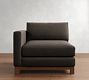 Build Your Own Jake Deep Seat Leather Brindle Wood Base Sectional