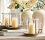 Chamberstick Hurricane Candle Holder