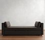 Jake Leather Trundle Daybed Sleeper (86")