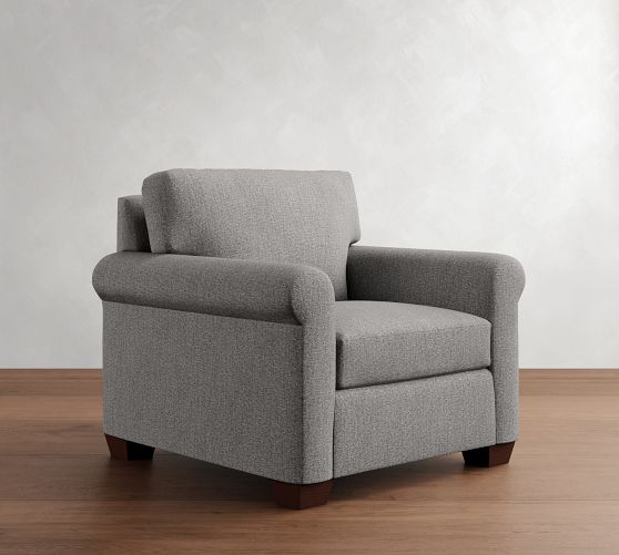 York Roll Arm Chair by Pottery Barn
