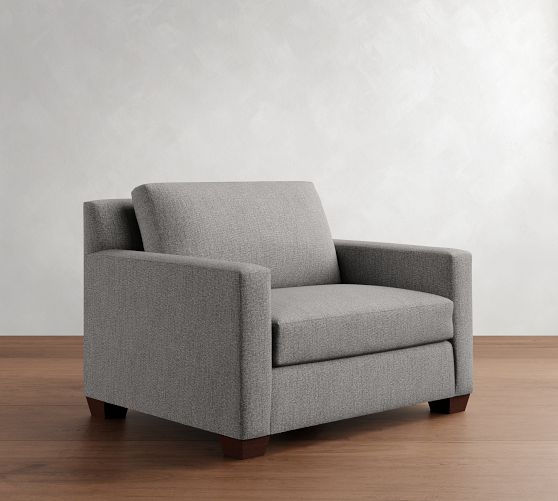 York Square Arm Chair and a Half by Pottery Barn