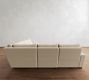 Big Sur Square Arm Power Reclining L-Shaped Sectional (122")