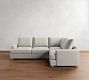 Canyon Square Arm 3-Piece Sectional (118")