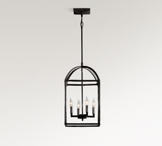 Fallon Forged-Iron Indoor/Outdoor Pendant (13