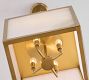 Manor Alabaster Square Indoor/Outdoor Pendant (14")