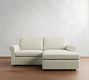 Sanford Roll Arm Reversible Chaise Sectional (77"&ndash;90")