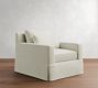 York Square Arm Deep Seat Slipcovered Chair