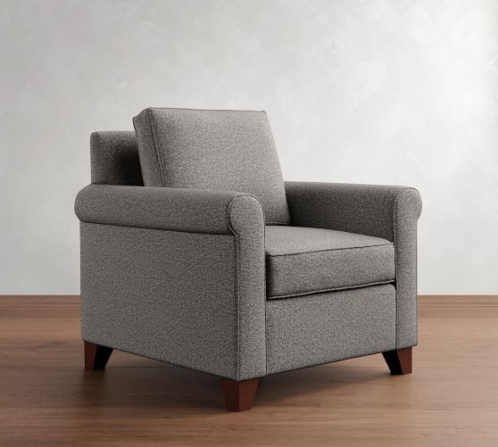 Cameron Roll Arm Chair by Pottery Barn