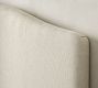 Hampton Upholstered Curved Bed