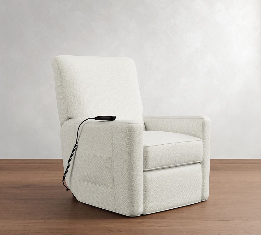 Irving Square Arm Power Lift Recliner by Pottery Barn