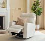 PB Comfort Square Arm Deluxe Power Swivel Glider Recliner with Massage and Heat