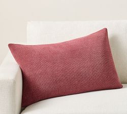 Sunwashed Chenille Lumbar Pillow Cover