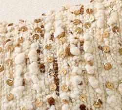 Tecopa Sequin Lumbar Pillow Cover