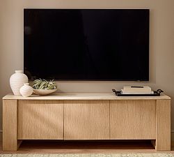 Travertine Media Console (70")