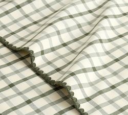 Windowpane Yarn-Dyed Pillowcases - Set of 2