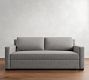 York Square Arm Trundle Sleeper Sofa (89")