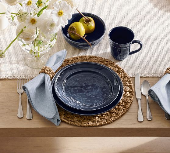 Cambria Handcrafted Stoneware Salad Plates