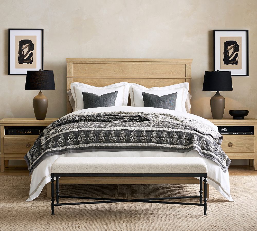 Estelle Upholstered Bench (54") by Pottery Barn