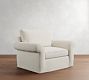 Pearce Roll Arm Slipcovered Chair and a Half