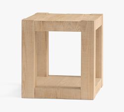 Rockport Rectangular Reclaimed Wood Side Table (24")