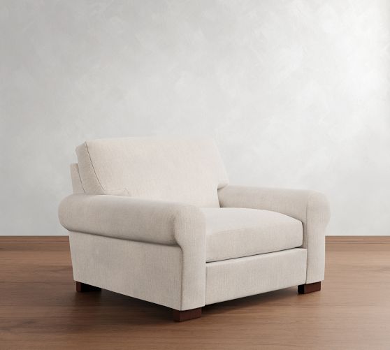 Turner Roll Arm Chair by Pottery Barn