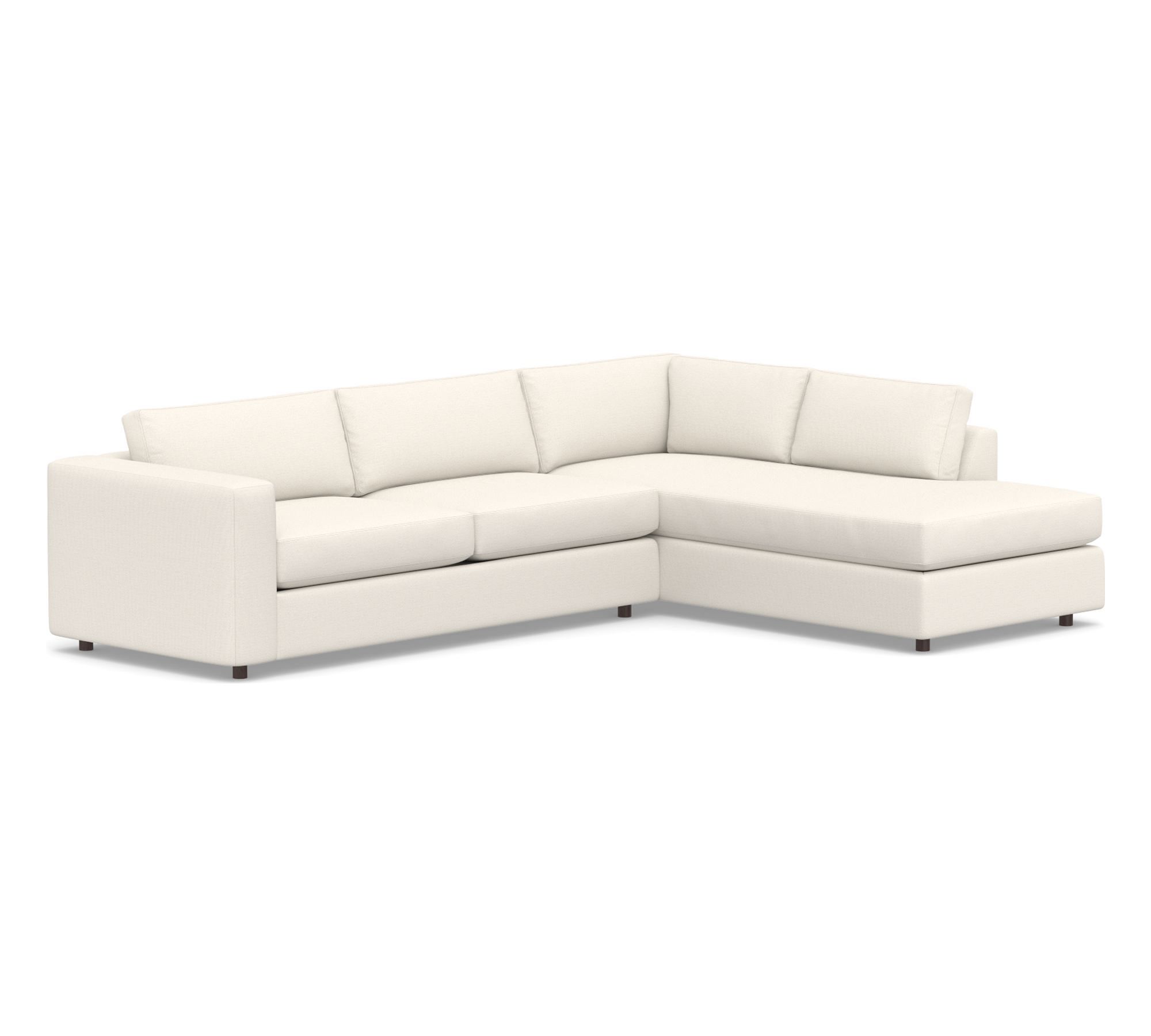 Carmel Wide Arm Return Bumper Sectional (113"&ndash;125") - thumbnail 2