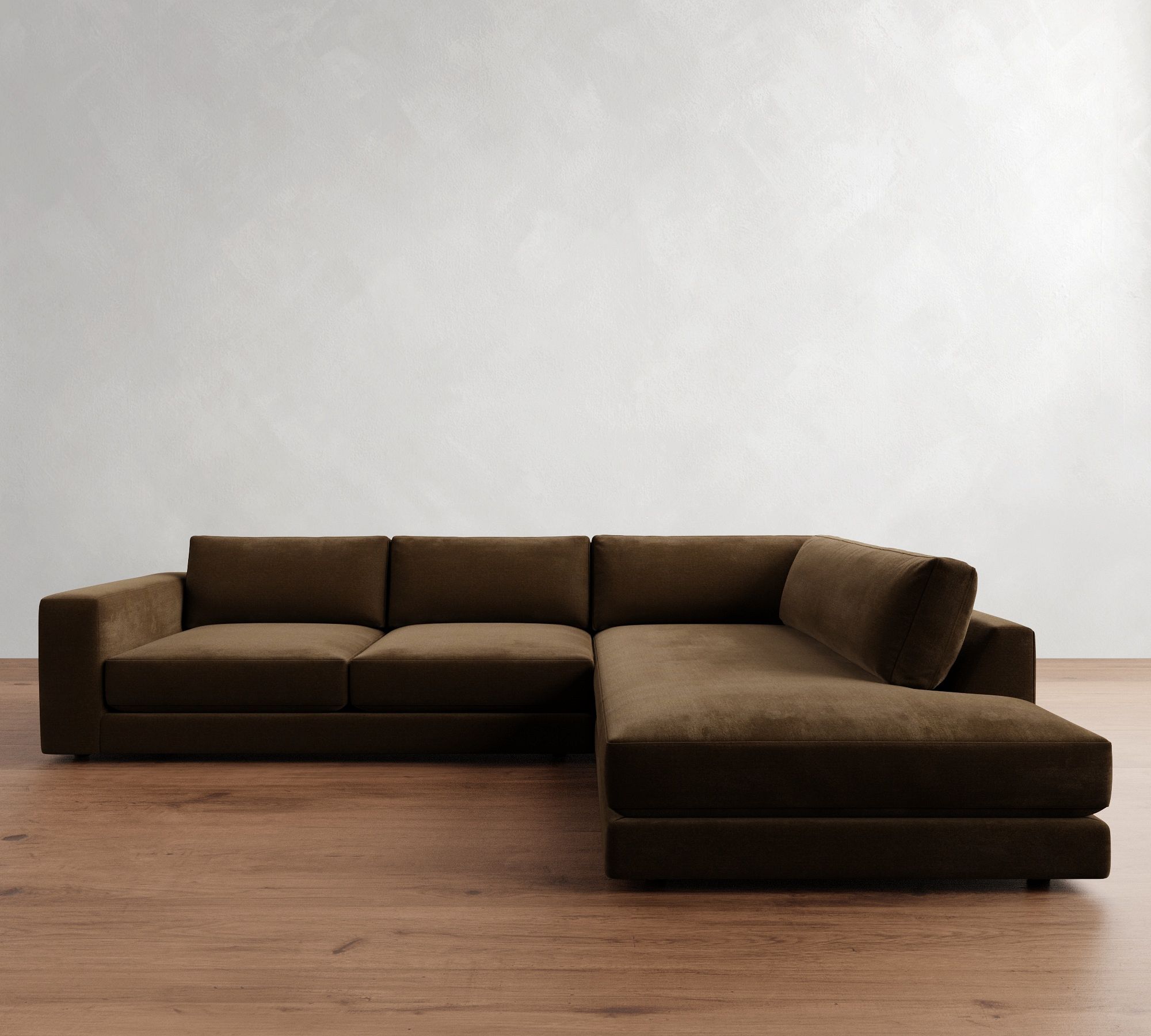 Carmel Lounge Return Bumper Sectional (117"–129") - thumbnail 5