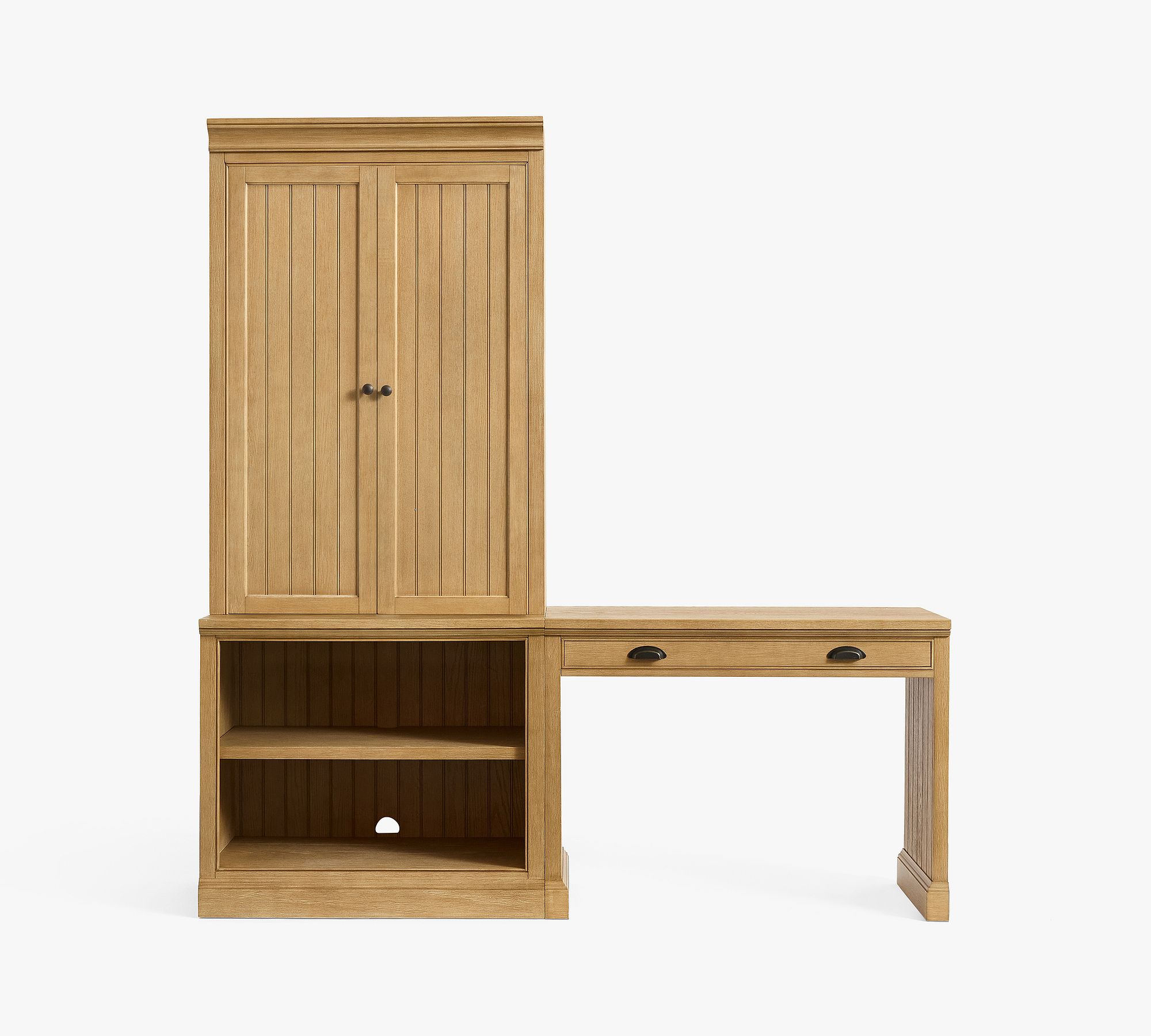 Aubrey Writing Desk with Bookcase (78") - thumbnail 2