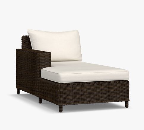 Replacement Left-Arm Single Chaise Cushion