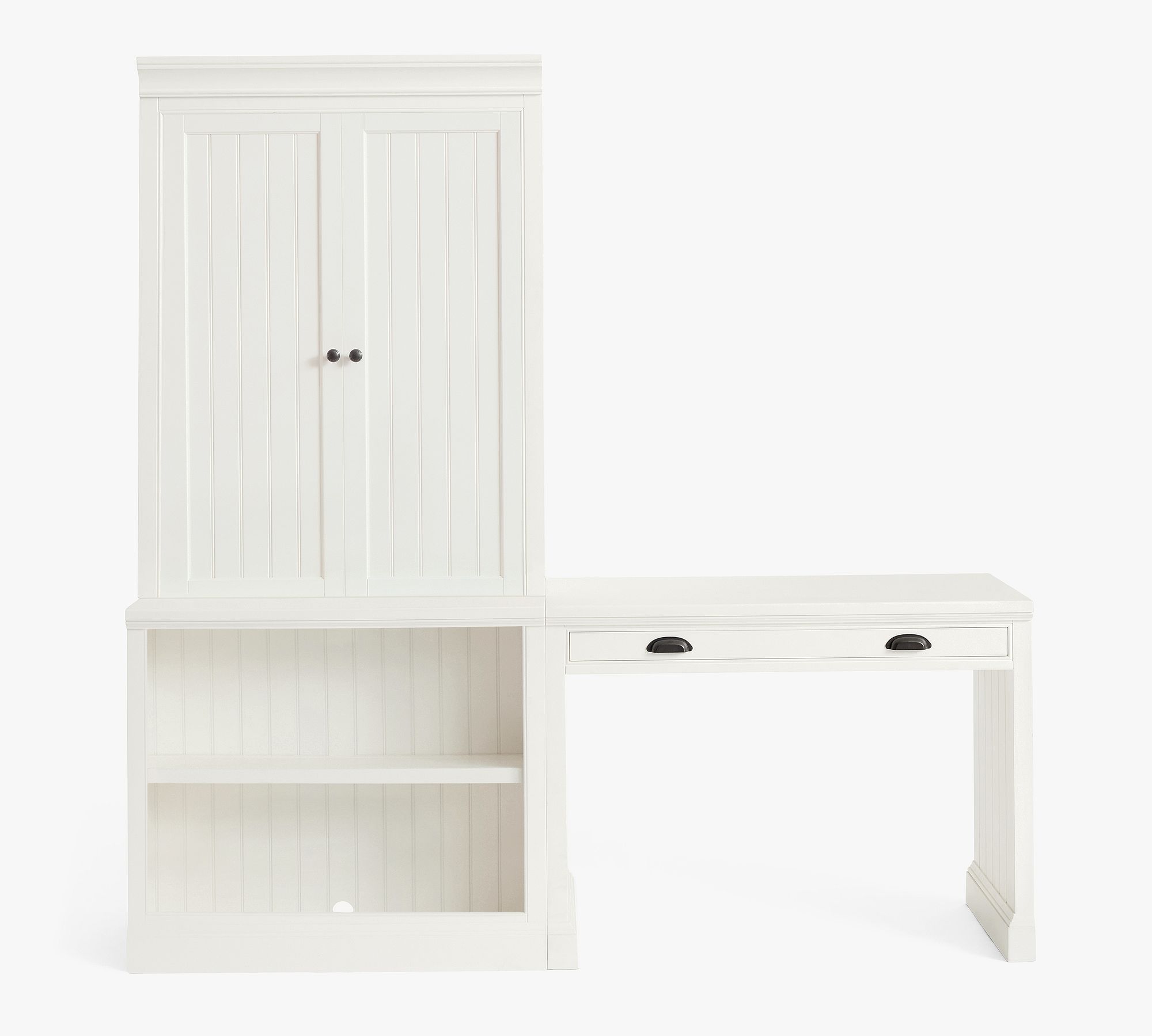 Aubrey Writing Desk with Bookcase (78") - thumbnail 3