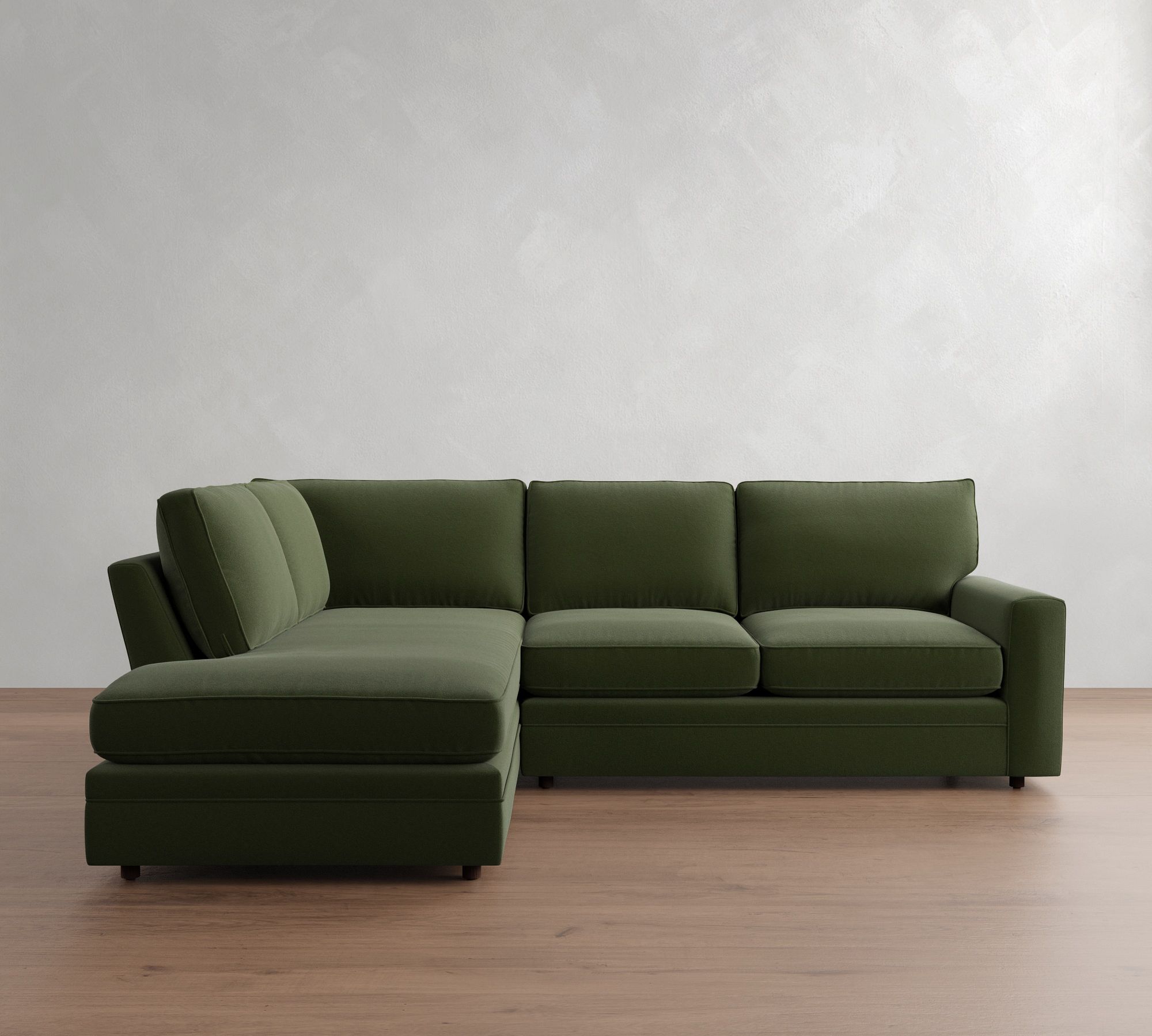 Pearce Square Arm Deep Seat Return Bumper Sectional (115"&ndash;145") - thumbnail 9