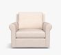 Sanford Roll Arm Swivel Chair