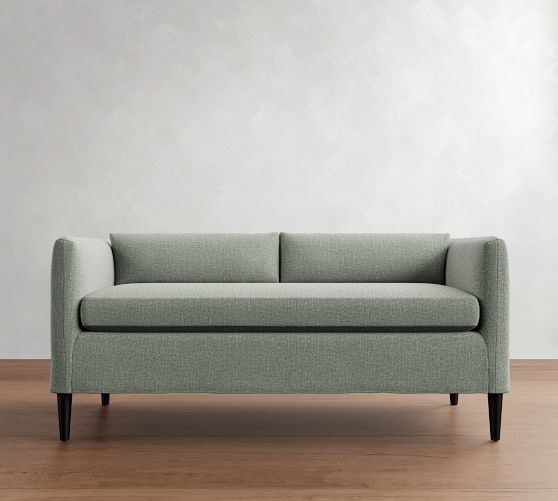 Marlow Slipcovered Settee (60") by Pottery Barn