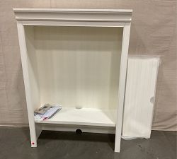 Open Box: Aubrey Modular Home Office Collection, Hutch 36"W x 53"H - Dutch White