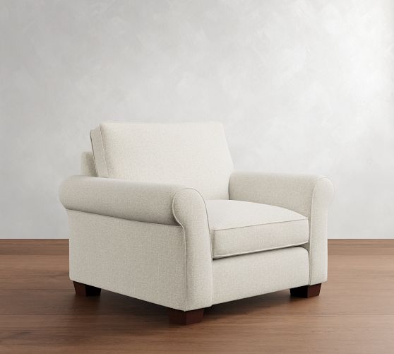 PB Comfort Roll Arm Chair by Pottery Barn