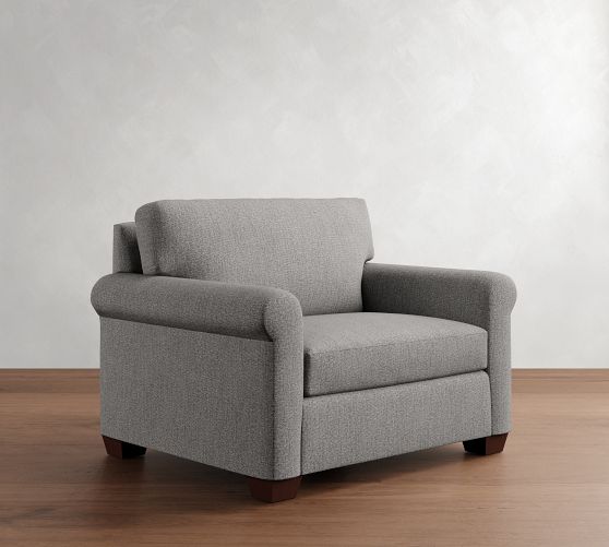 York Roll Arm Chair and a Half by Pottery Barn