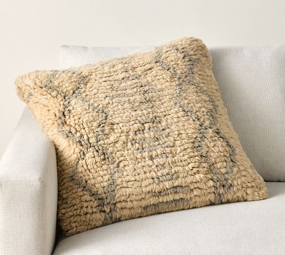 Aurelia Tufted Wool Pillow Cover
