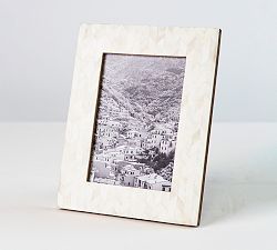 Open Box: Sonia Bone Picture Frame (5" x 7") - White