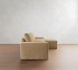 Sierra Slipcovered Modular Chaise Sectional (147")