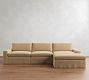 Sierra Slipcovered Modular Chaise Sectional (147")