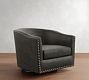 Harlow Leather Swivel Chair