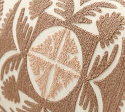 Varick Embroidered Lumbar Pillow Cover
