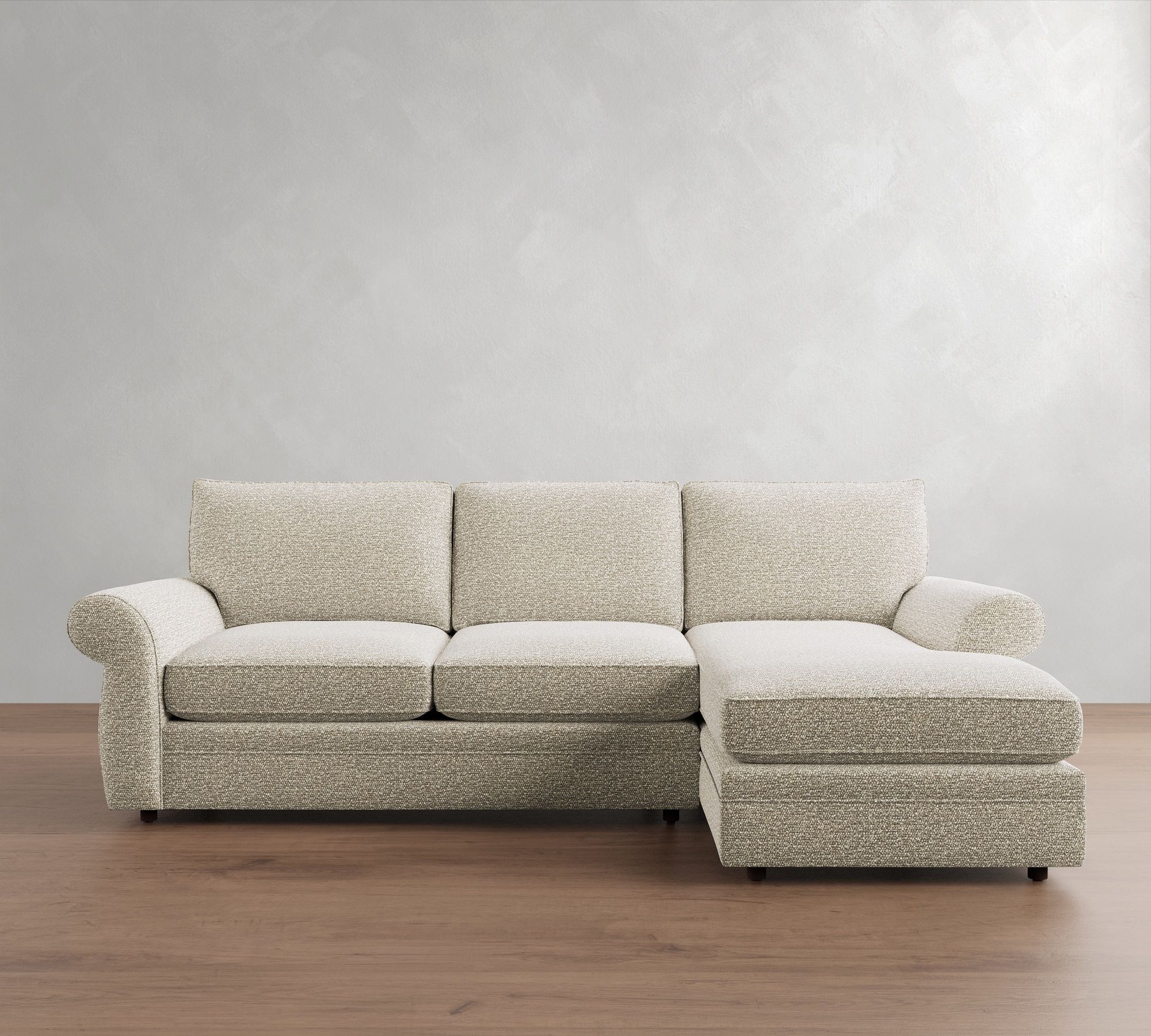 Pearce Roll Arm Deep Seat Chaise Sectional (110"&ndash;150") - thumbnail 9