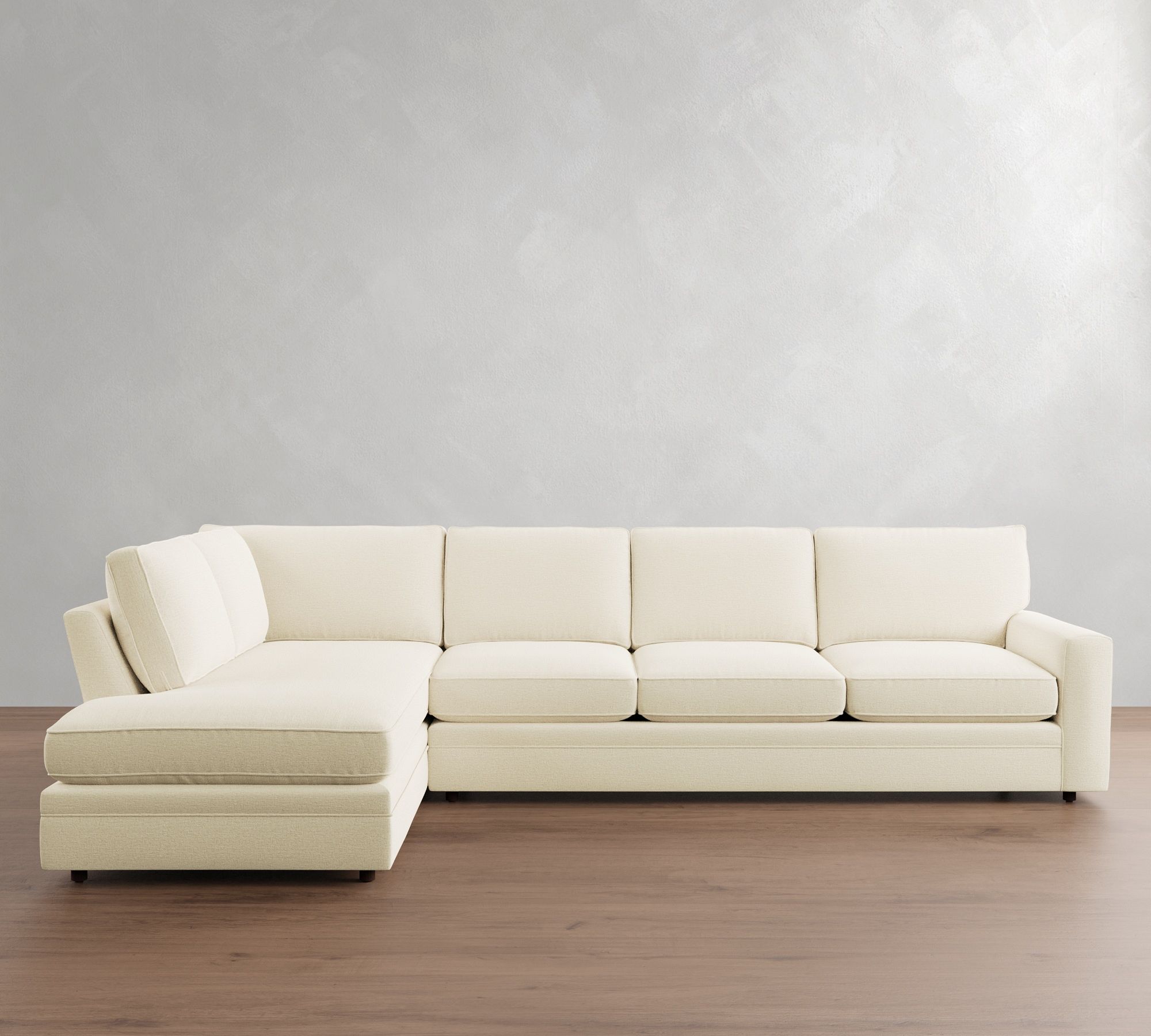Pearce Square Arm Deep Seat Return Bumper Sectional (115"&ndash;145") - thumbnail 8