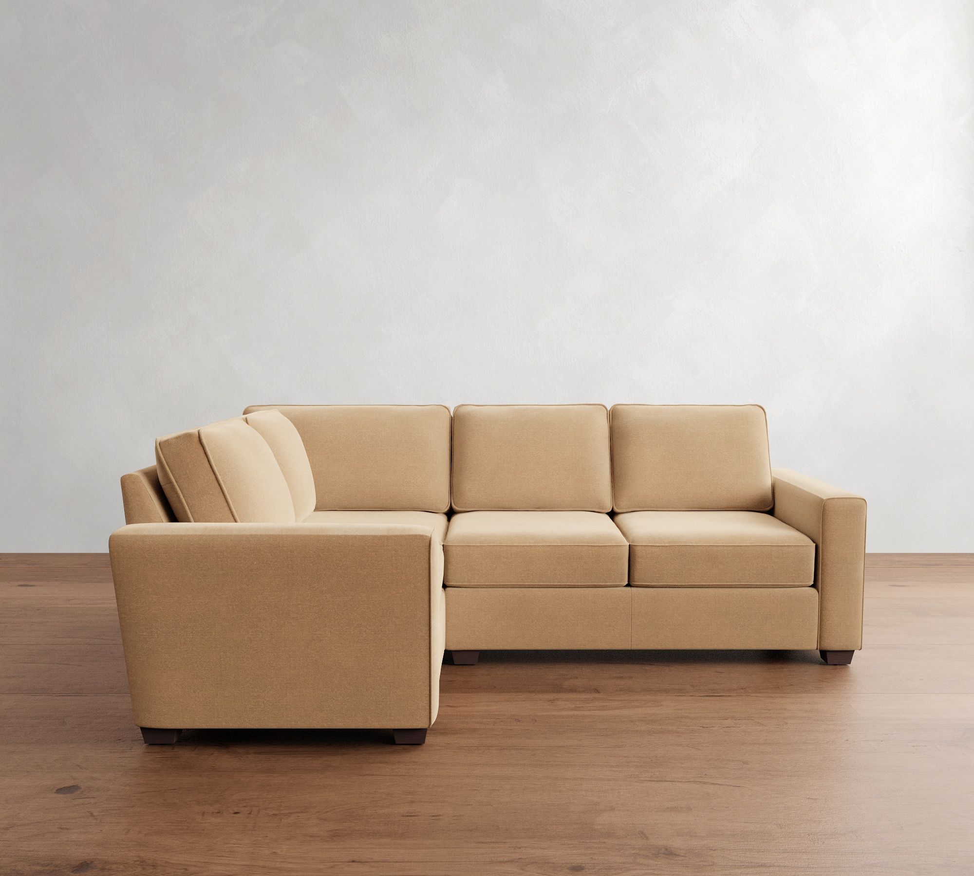 Fremont Square Arm 3-Piece Sectional (93")