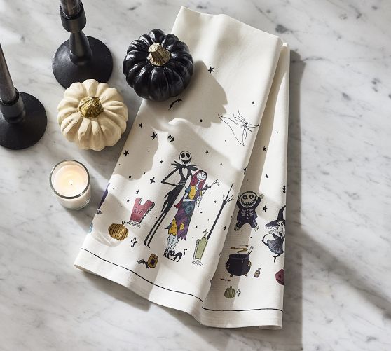 Nightmare Before Christmas Cotton Tea Towels - Set of 2