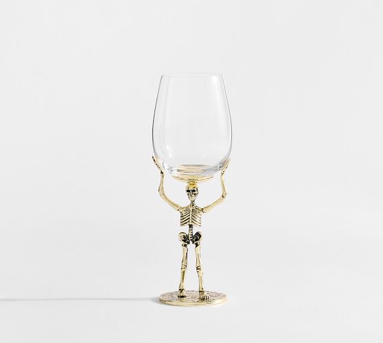 Skeleton Wine Glasses