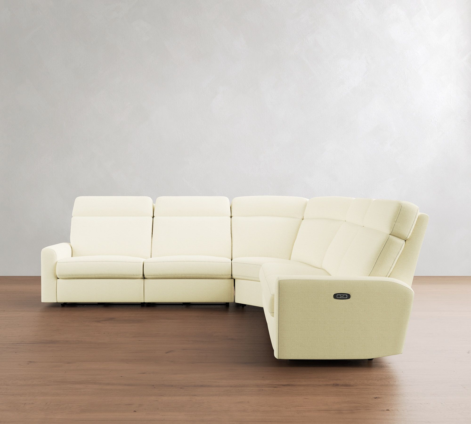 Parker Power Reclining L-Shaped Wedge Sectional (114")