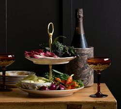 Breccia Marble Wine Chiller
