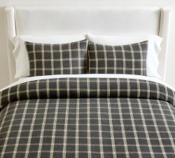 Everette Plaid Flannel Duvet Cover